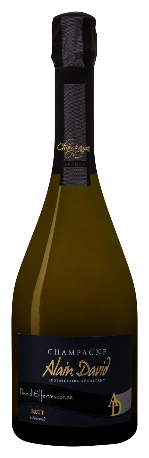 Champagne Alain David – Duo d’Effervescence